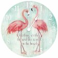 Youngs Wood Nothing Soothes Wall Clock 38466
